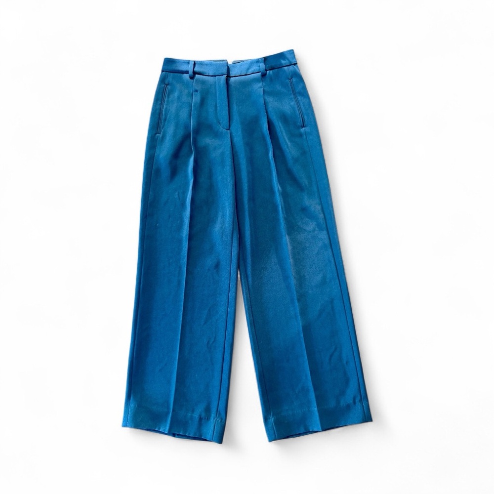 Women’s Rag & Bone Relaxed Navy Trousers - Size 4 - Office - Casual w Sneakers